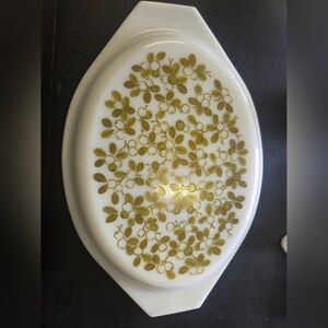 Pyrex Oval Verde Lid Lid Only